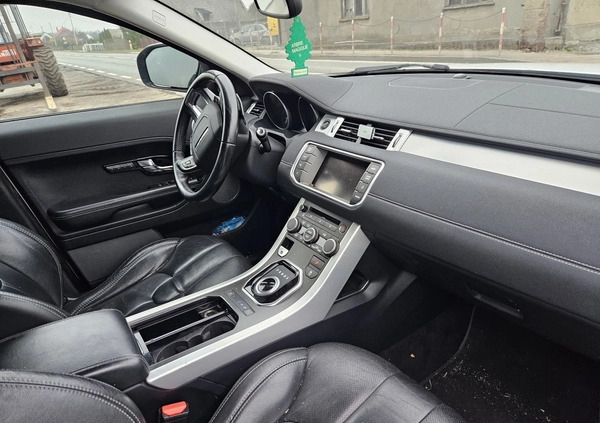 Land Rover Range Rover Evoque cena 34700 przebieg: 226000, rok produkcji 2013 z Polkowice małe 254